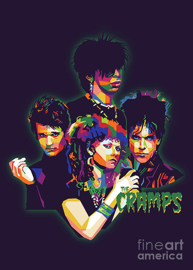 The Cramps Digital Art by Nofa Aji Zatmiko - Fine Art America