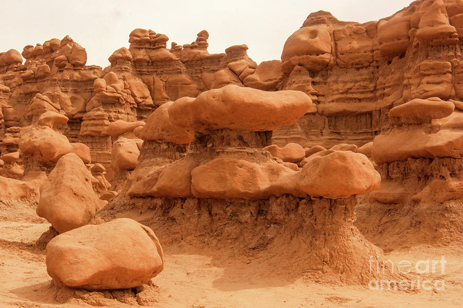The Craziness Of Goblin Valley Photograph