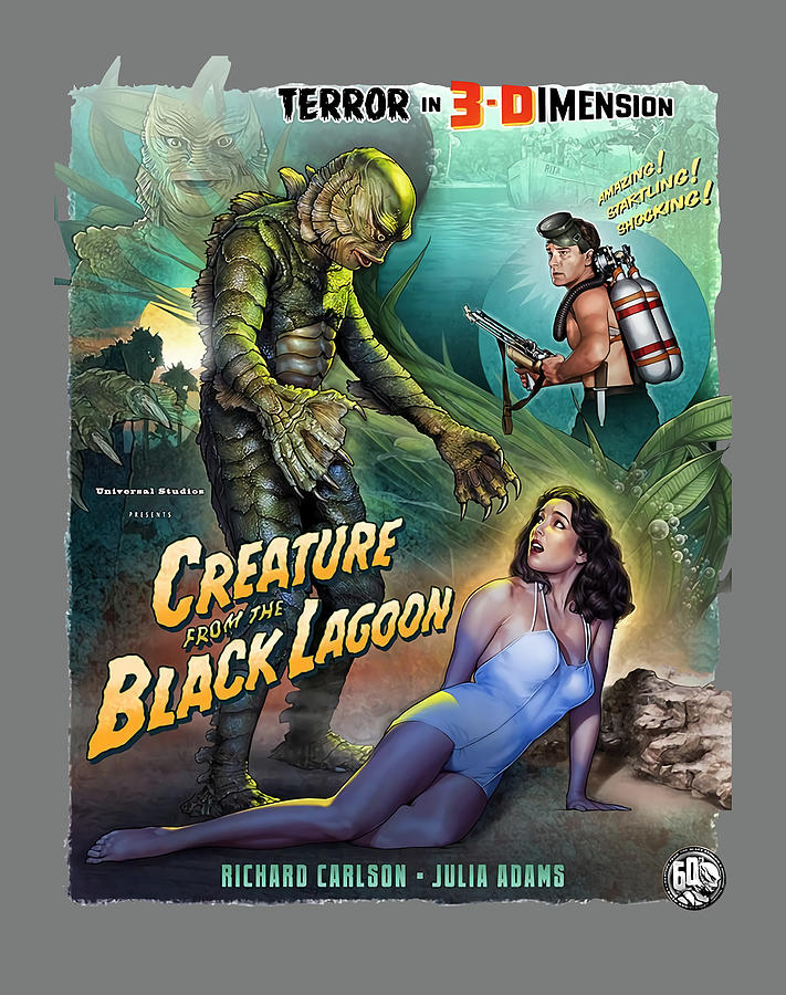 Universal Monsters Creature from the Black Lagoon Poster Mug