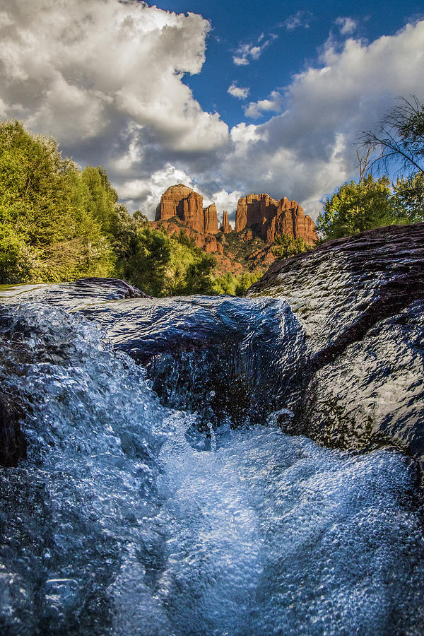The Creek at Cathedral Rock Photograph by Kelli Klymenko