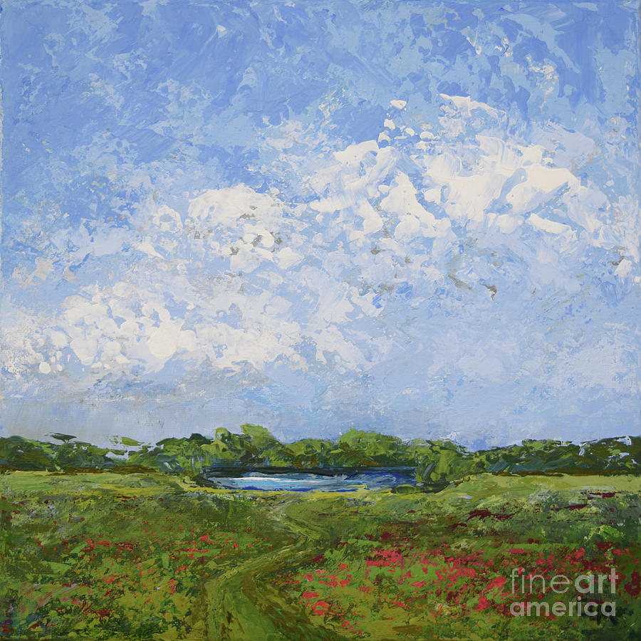 The Crooked Path Painting by Cheryl McClure