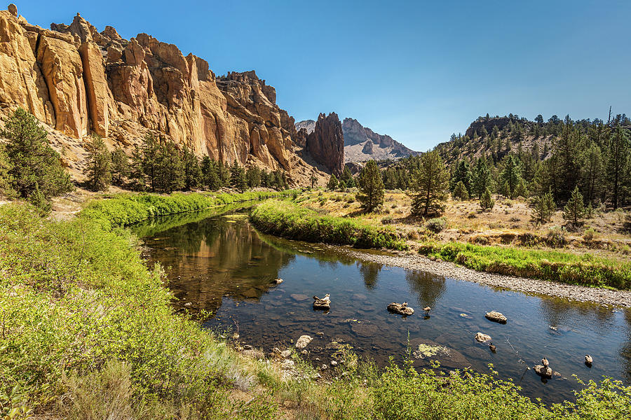 The Crooked River Photograph by Peter Tellone