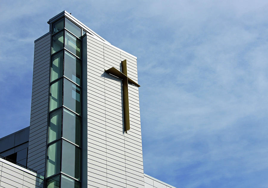The Cross At Saint Thomas Parish - 2 Photograph