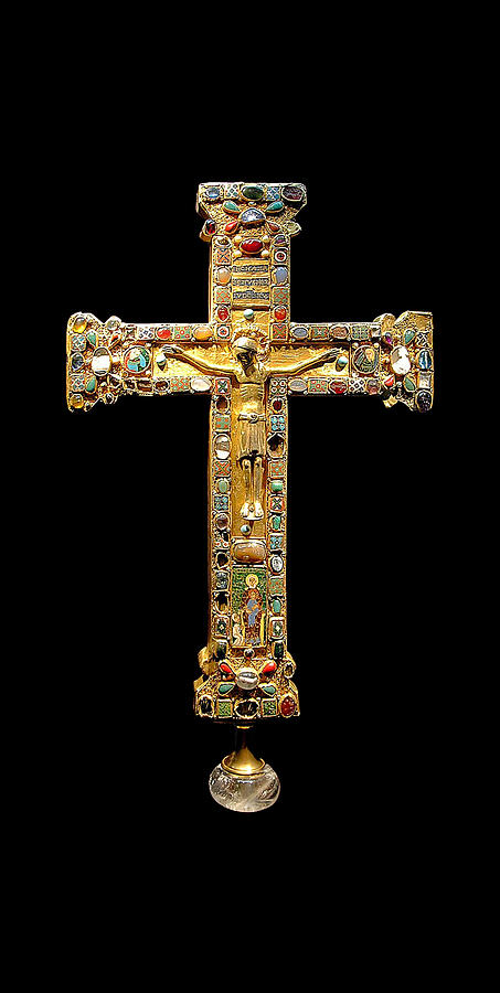 Jesus Christ Digital Art - The Cross of Mathilde. by Tom Hill