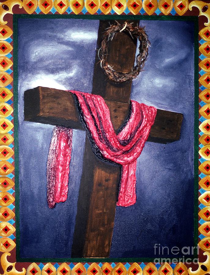 The Cross Painting by Pamela Henry