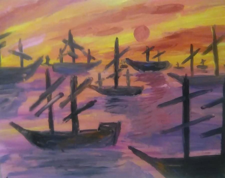 The Crossing Painting