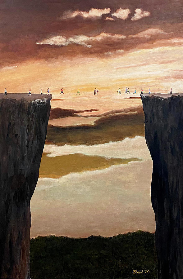 The Crossing Painting by Thomas Blood