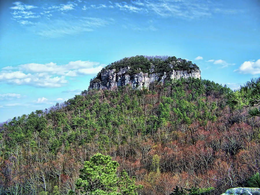 The Crown Of Pilot Mountain Photograph by James Brotherton - Pixels