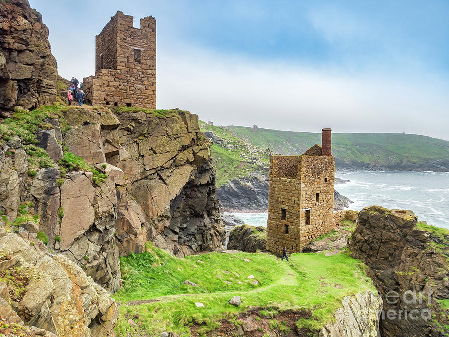 The Crowns Engine Houses, Botallack, Cornwall Photograph by Colin and Linda McKie