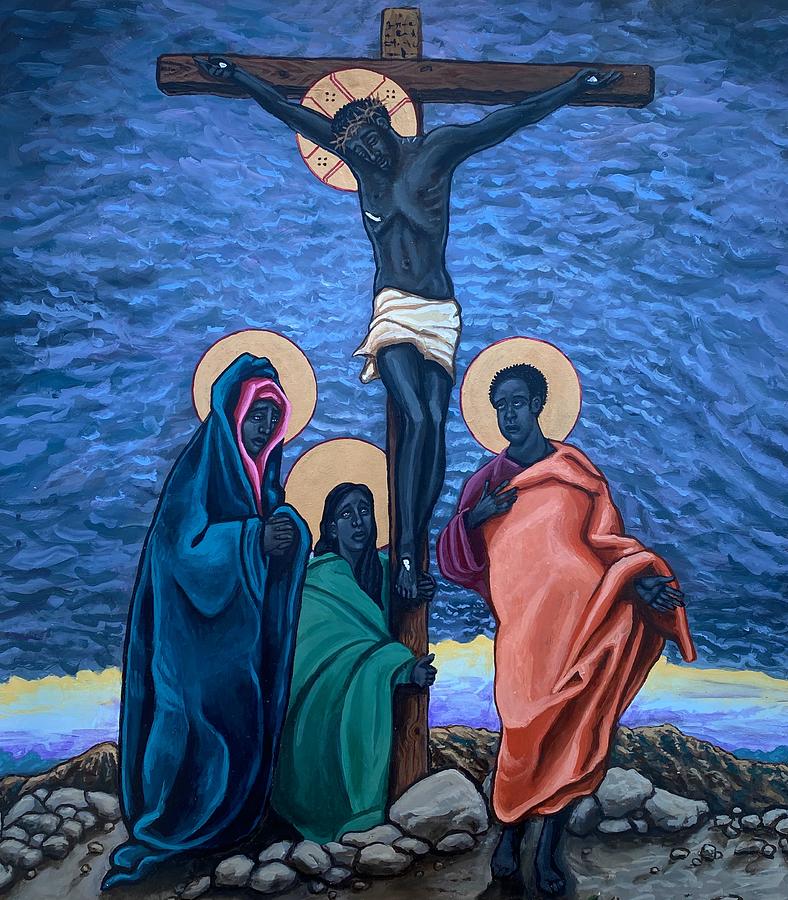 The Crucifixion Painting by Kelly Latimore