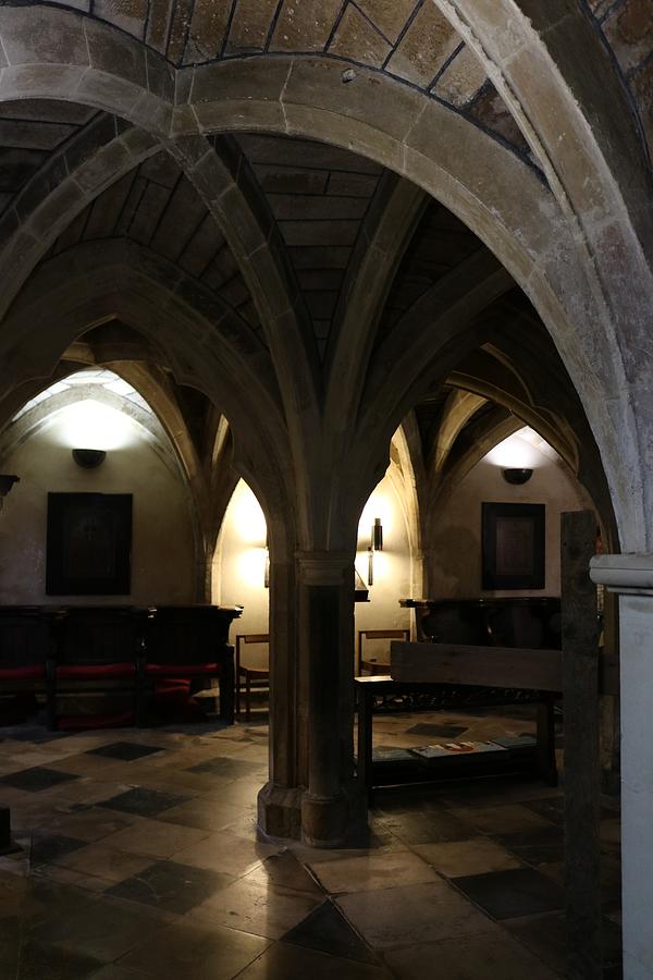 Architecture Photograph - The Crypt - 2 by Michaela Perryman