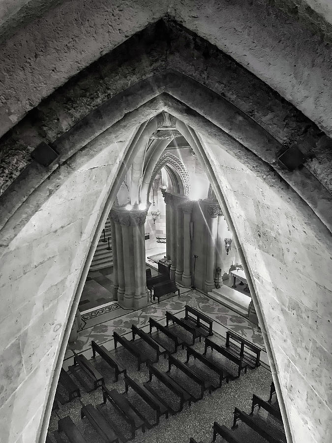 The Crypt Chapel of Sagrada Familia Photograph by Christine Ley
