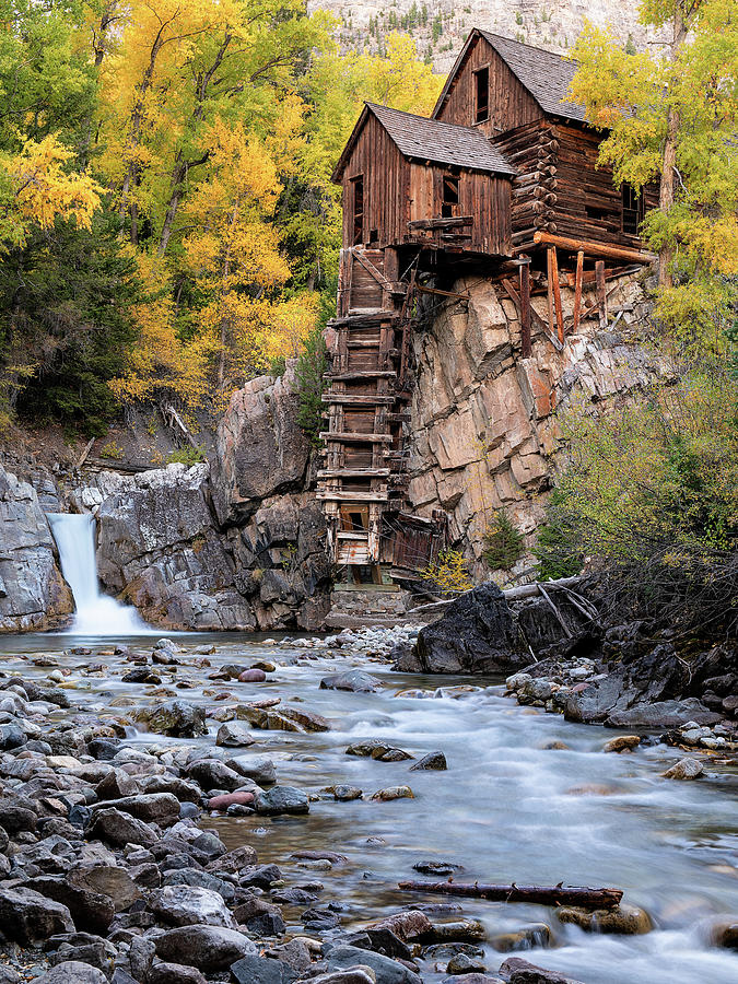 The Crystal Mill Photograph by Patrick Campbell