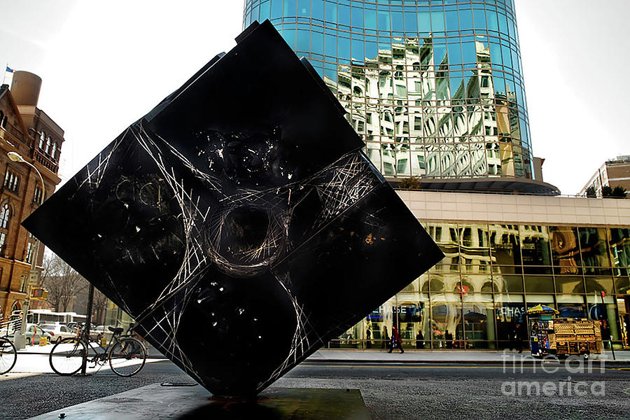 The Cube at Astor Place Photograph by Afinelyne