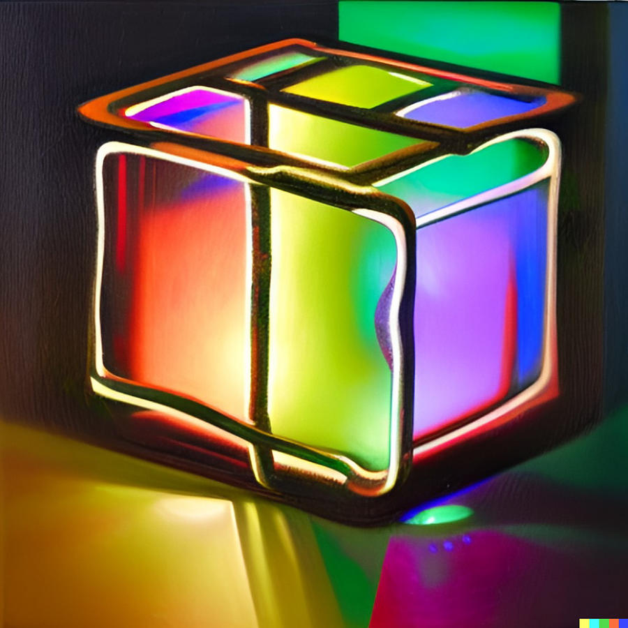 The Cube Digital Art by David J Ritchie - Fine Art America