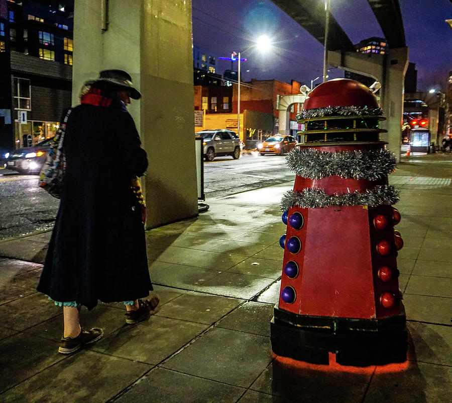 The Dalek Photograph by Peggy McCormick