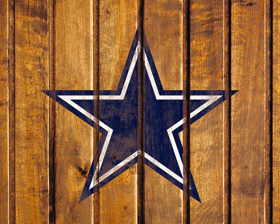 The Dallas Cowboys 1a Mixed Media by Brian Reaves