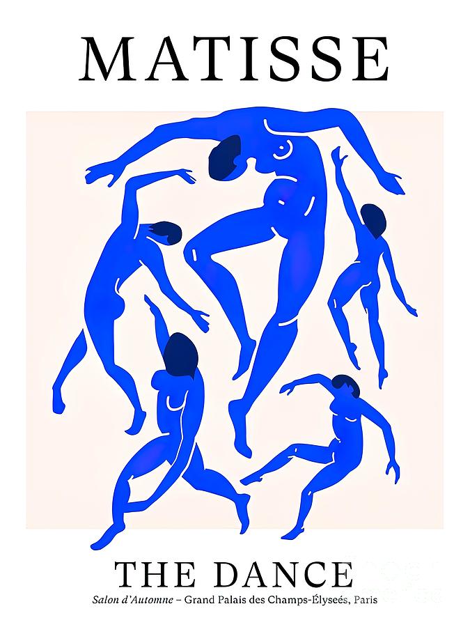 The Dance 3 Henri Matisse La Danse Ultramarine Painting by Allen ...