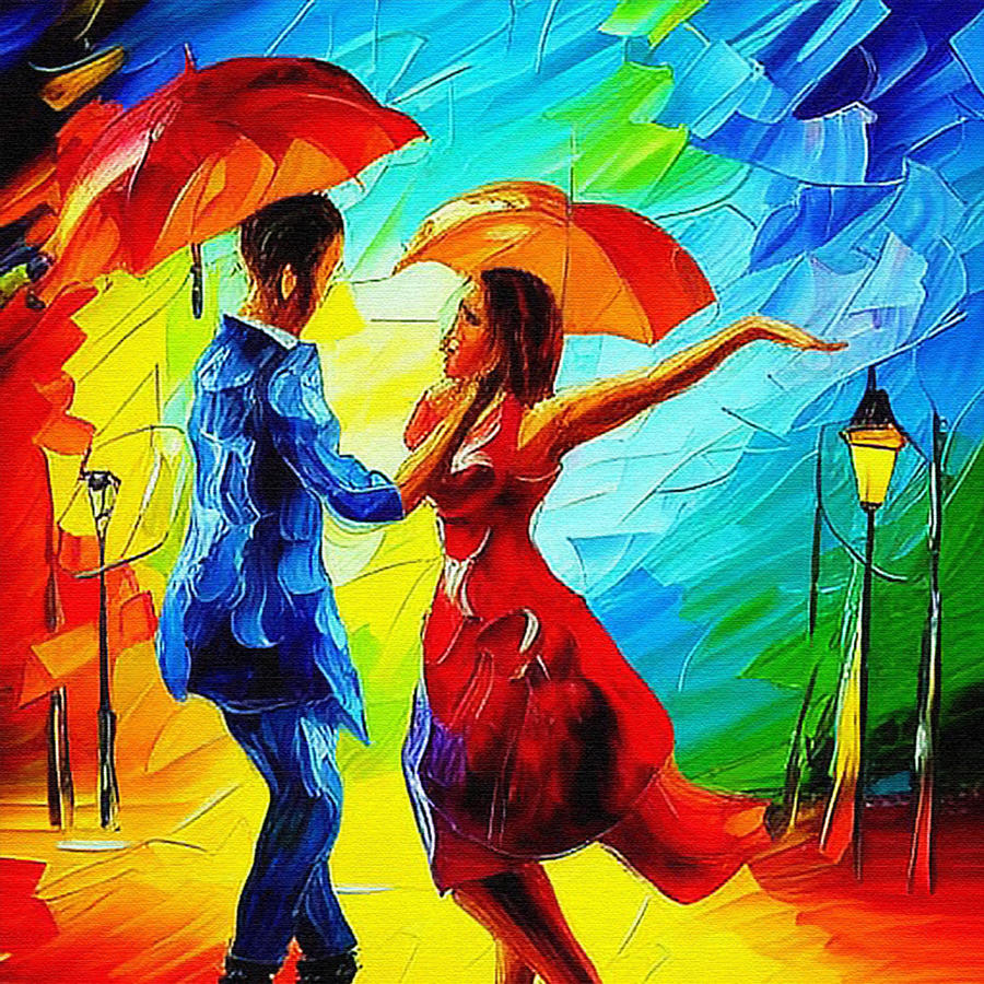 The Dance Painting by Manda Haze - Fine Art America