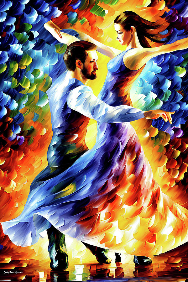 Unique Digital Art - The Dance by Stephen Younts
