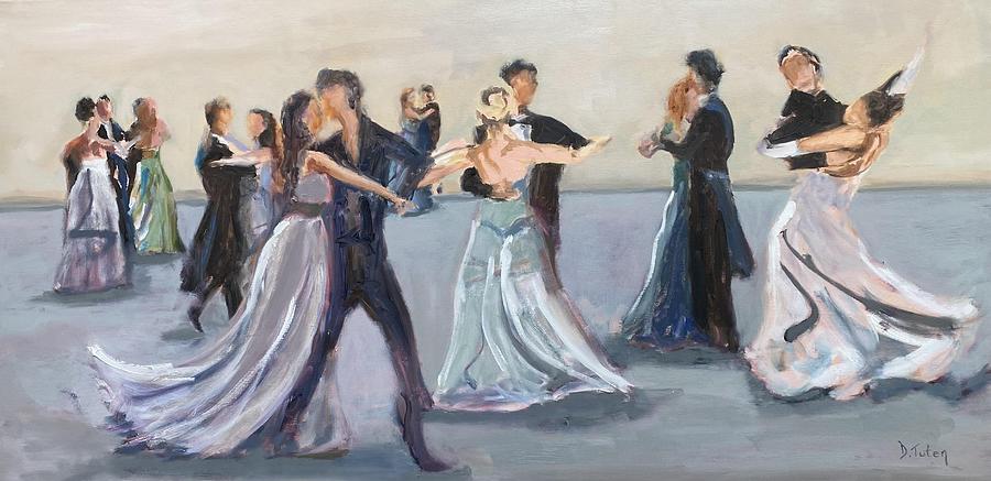 The Dance Version 2 Painting by Donna Tuten