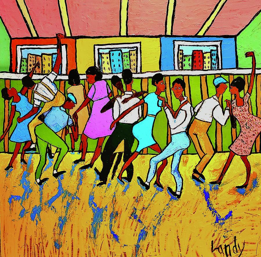 The dance Painting by Yolanda Terrell | Fine Art America