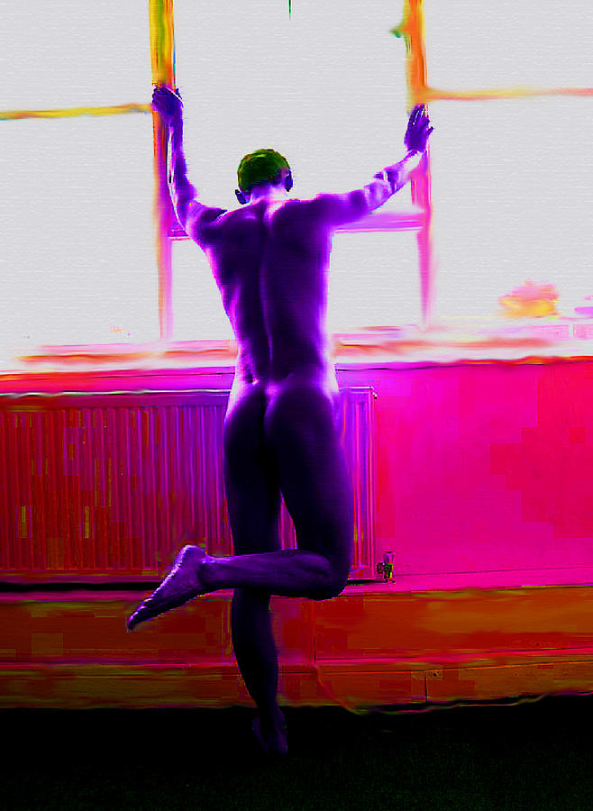 The  Dancer -   Male Nude  No. 187 -  Ver. 2  Digital Art by William Meemken