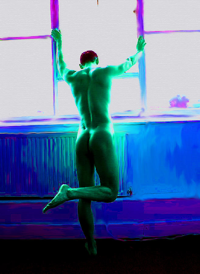 The  Dancer -  Male Nude  No. 187 - Ver. 1 Digital Art by William Meemken