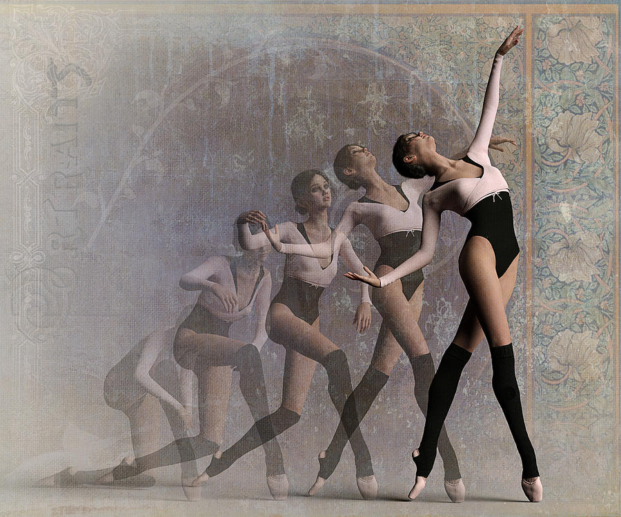 The Dancer Digital Art by Alisa Williams