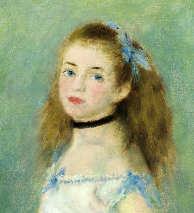 Pierre Auguste Renoir Painting - The Dancer, Detail No.2 by Auguste Renoir