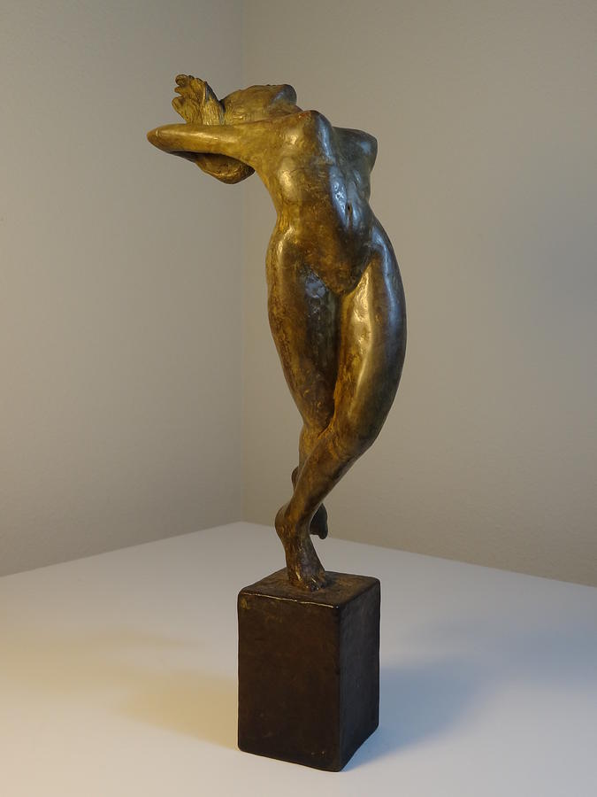 Impressionism Sculpture - The Dancer by Lisbeth Sabol