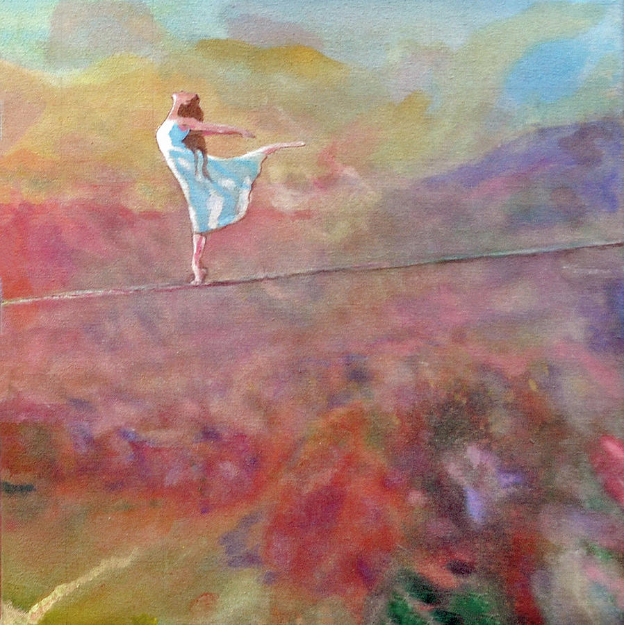 The Dancer Painting by Nancy Shuler