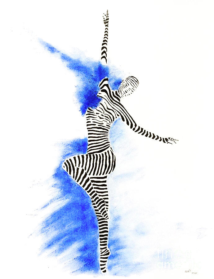The dancer Painting by Natalia Wallwork