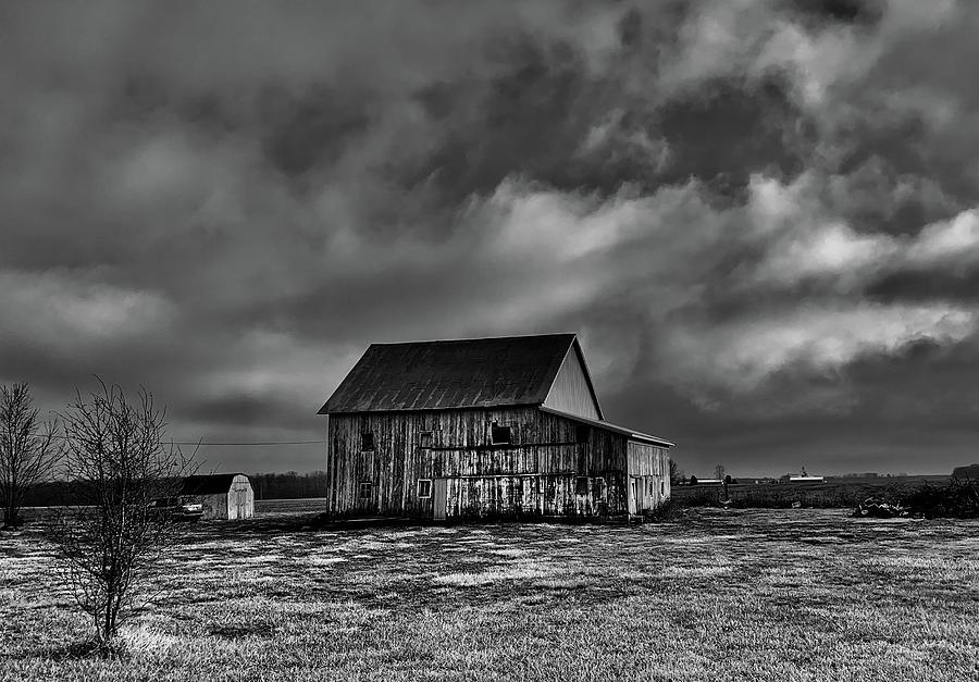 The Dark Barn, Muncie Indiana Photograph by Ben Compton - Fine Art America