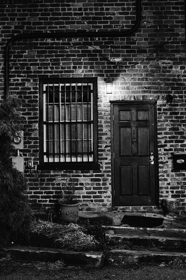 The Dark Door Photograph by Karen Harrison Brown