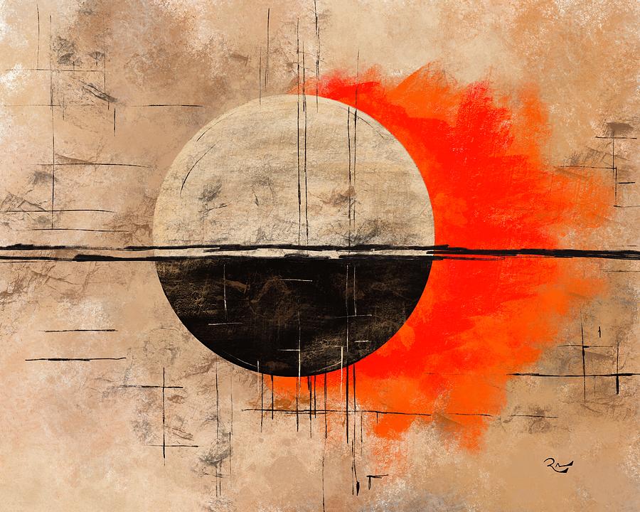 The Dark Side of the Moon Digital Art by Mark Ross