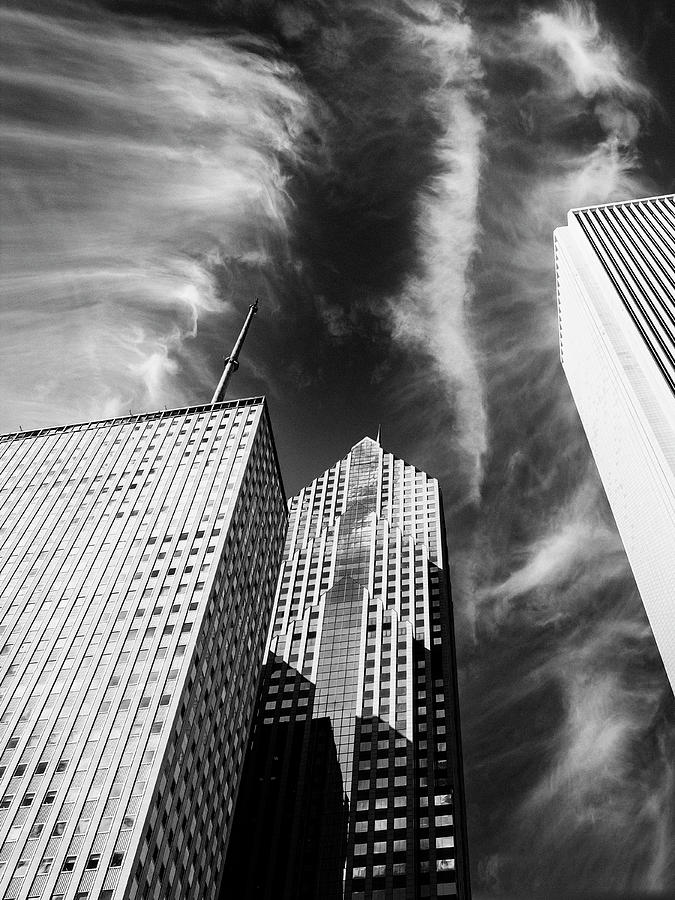 THE DARK WIND Prudential Plaza Chicago IL Photograph by William Dey