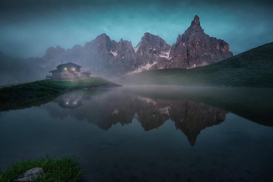 The Dawn of Baita G. Segantini Photograph by Celia Zhen