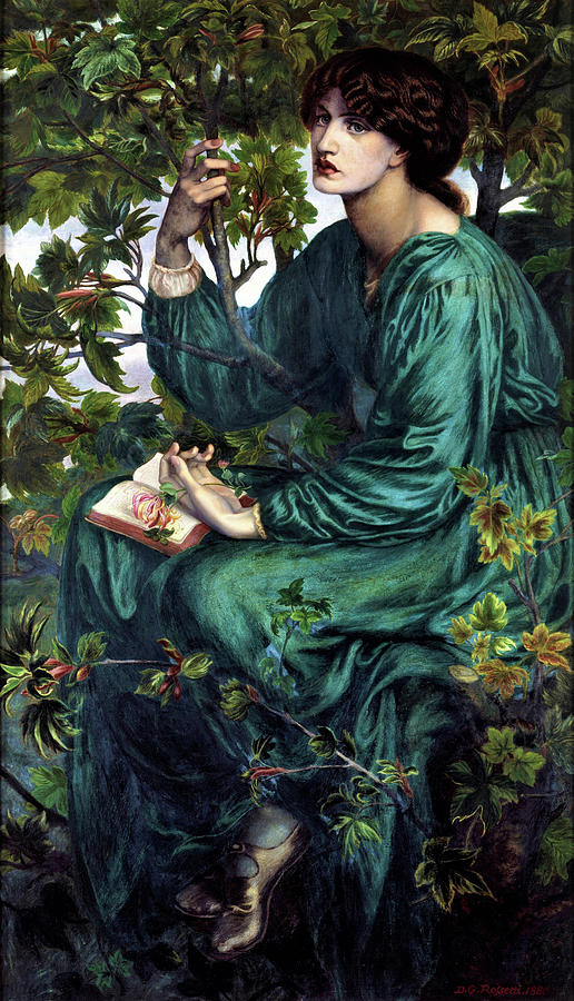 The Day Dream - Digital Remastered Edition Painting by Dante Gabriel Rossetti