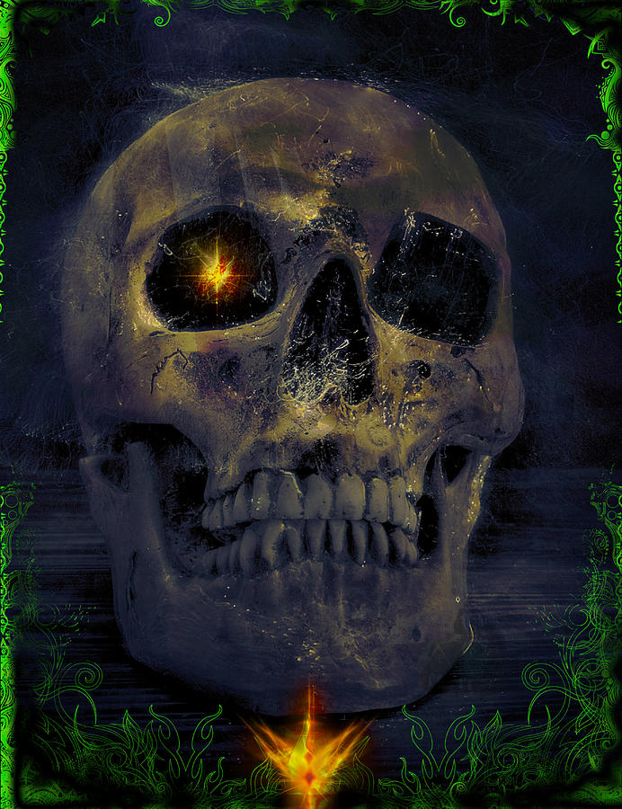 The Day Of The Dead Digital Art by Michael Damiani