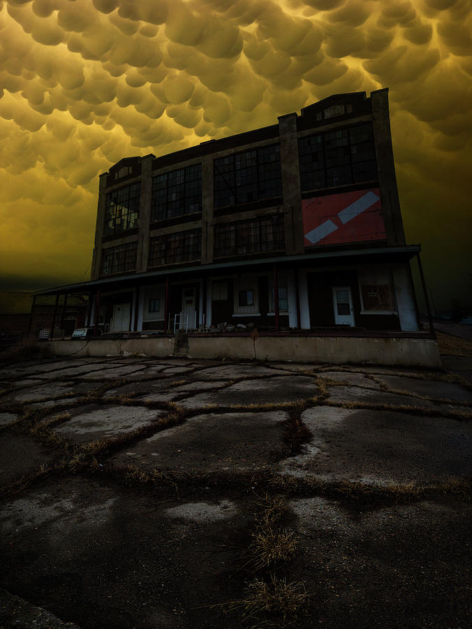 Mammatus Clouds Photograph - The Day The World Went Away by Aaron J Groen