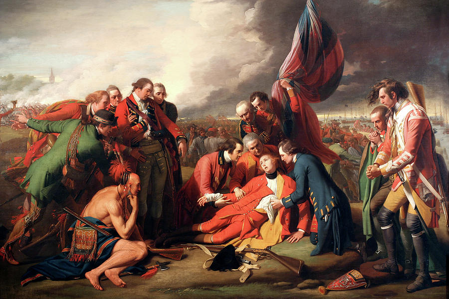 The Death of General Wolfe Digital Art by Benjamin West