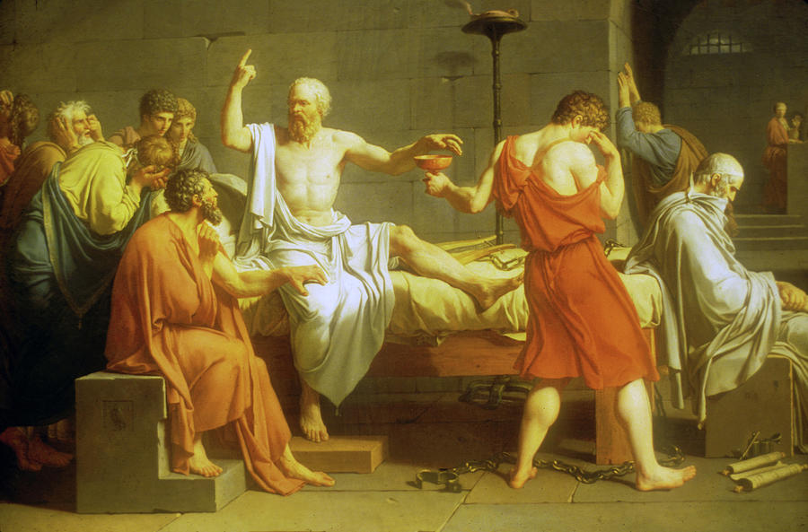 The Death Of Socrates Photograph