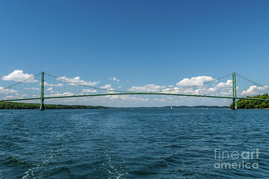 The Deer Isle Bridge Over Eggemoggin Reach Photograph