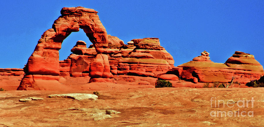 The Delicate Arch Photograph by Robert Bales
