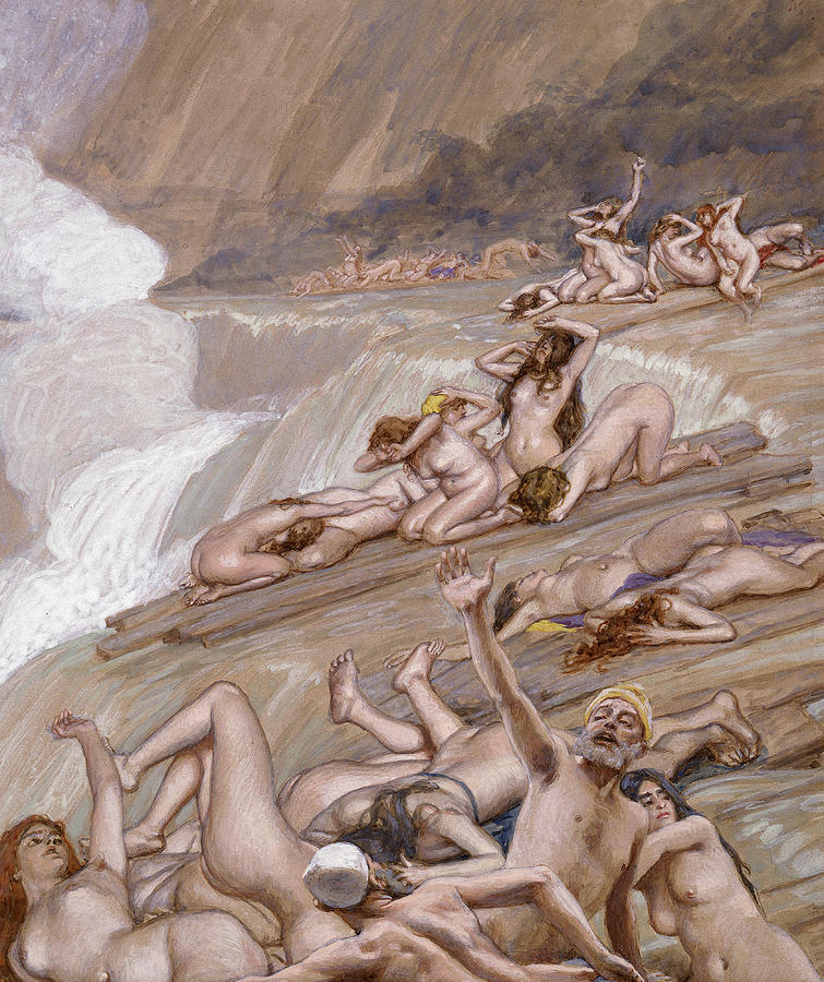 Animal Painting - The Deluge, 1902 by James Tissot