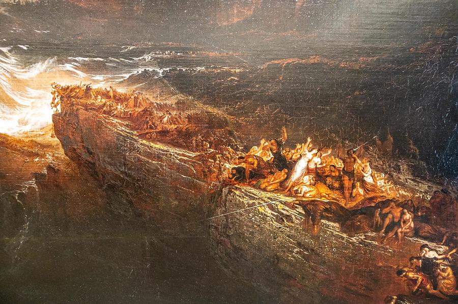 The Deluge #6 Painting by John Martin