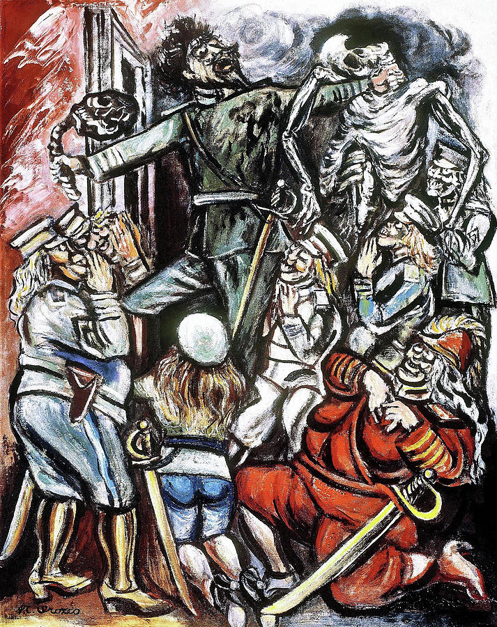The Demagogue - Digital Remastered Edition Painting by Jose Clemente Orozco
