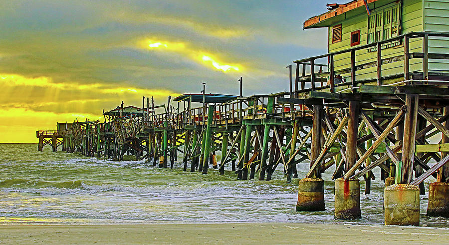 The Demise Of Long Pier At Redington Beach Photograph By James Frazier 