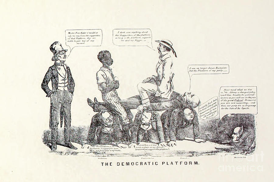 The Democratic Platform v1 Photograph by Historic illustrations - Fine ...